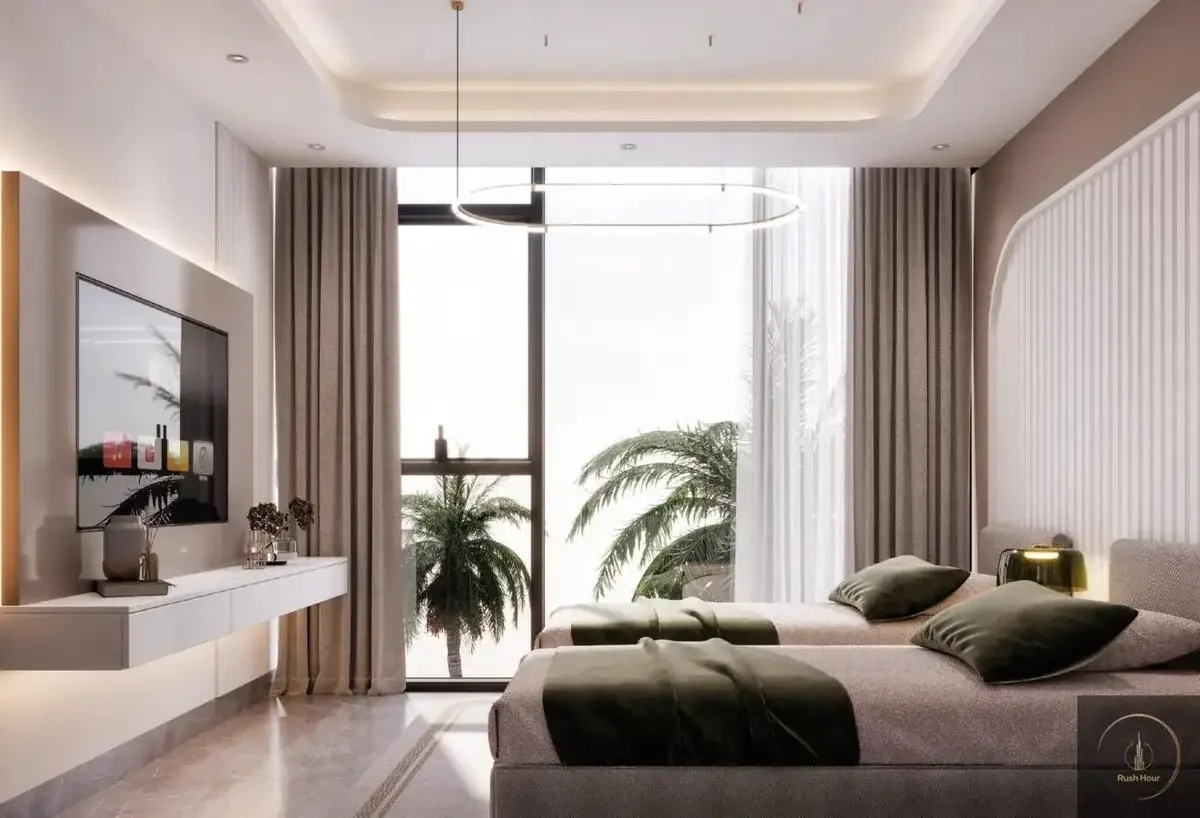 Furnished 2-bedroom duplex with pool in Meydan — фото 4
