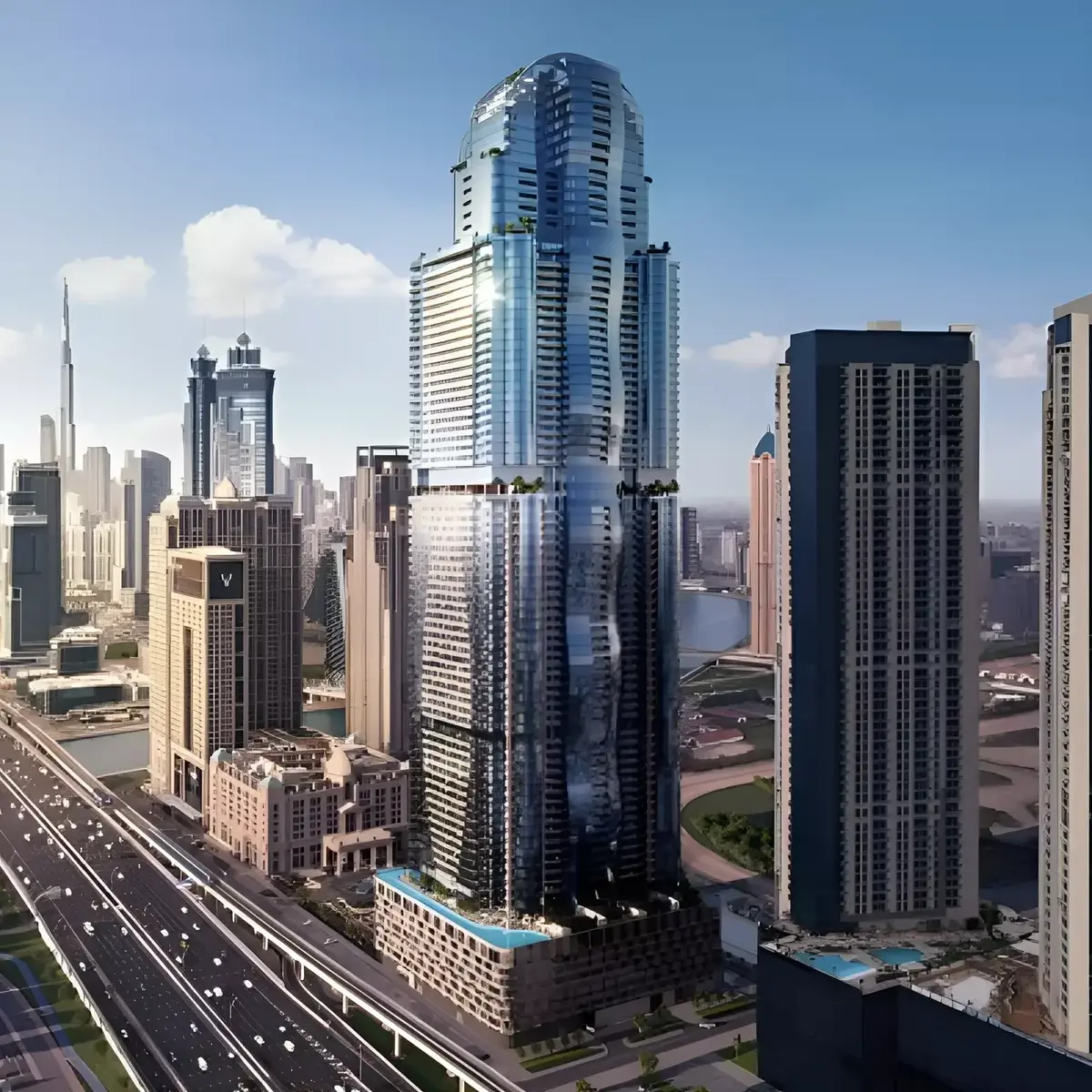 Al Habtoor Tower — Apartment в районе Business Bay